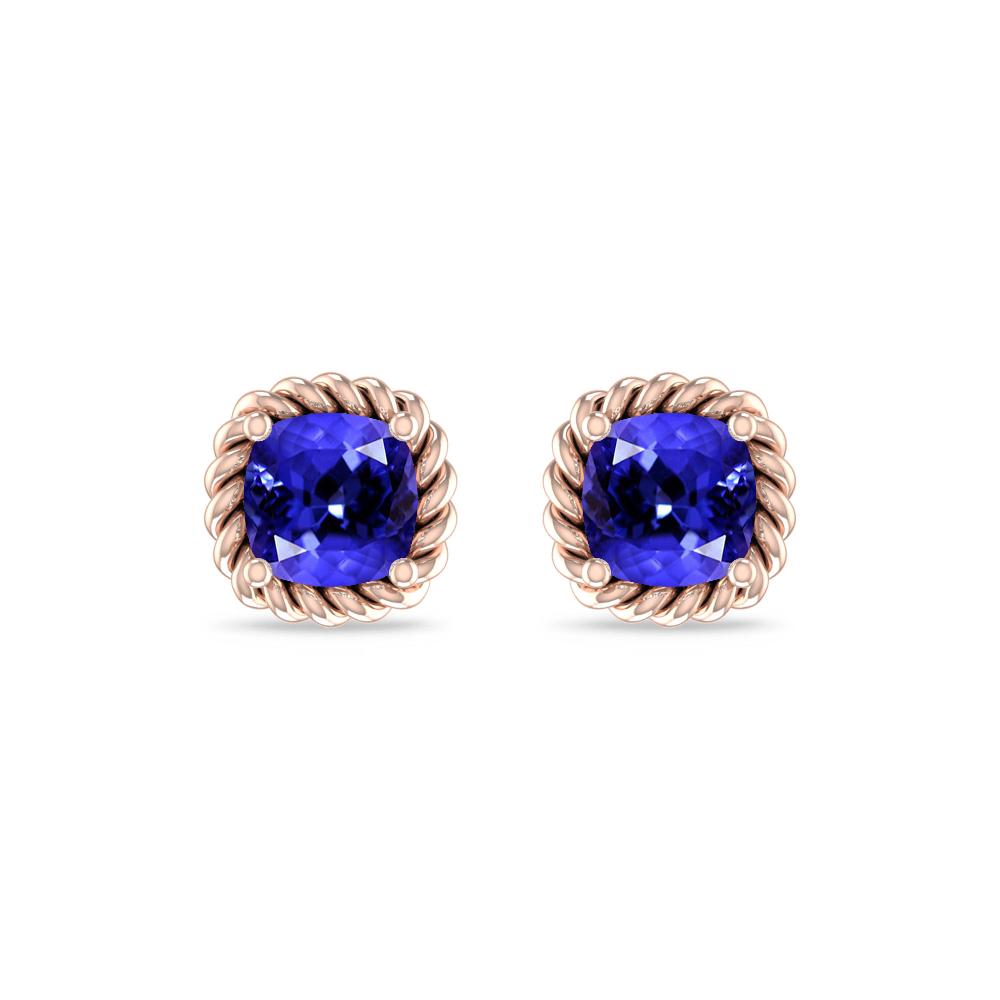 Rose Gold - Tanzanite