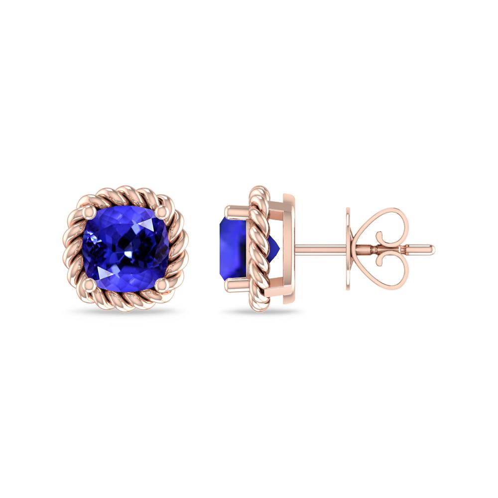 Rose Gold - Tanzanite
