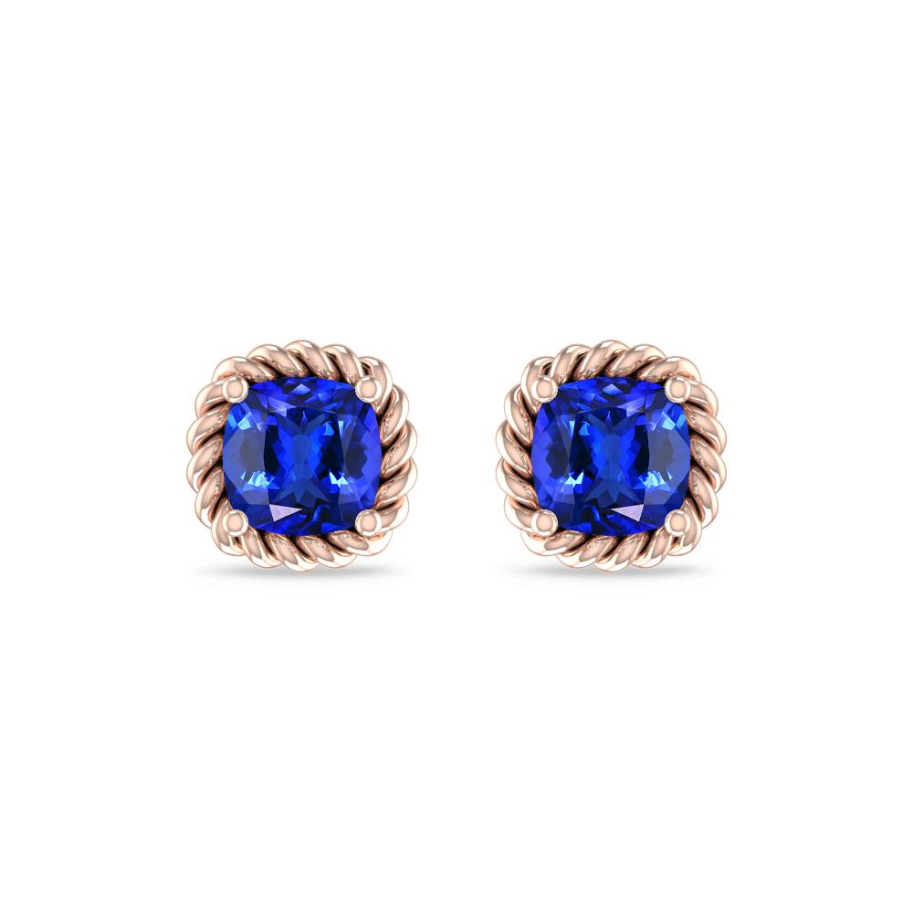 Rose Gold - Tanzanite