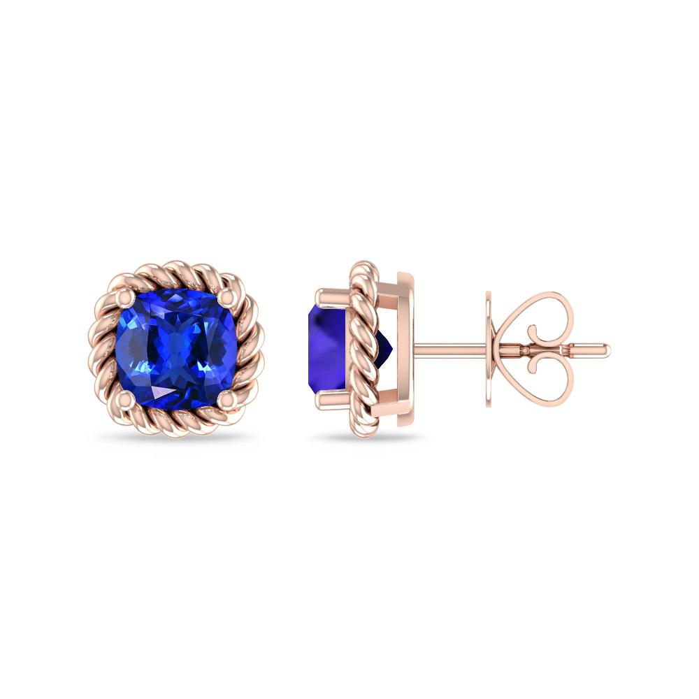 Rose Gold - Tanzanite