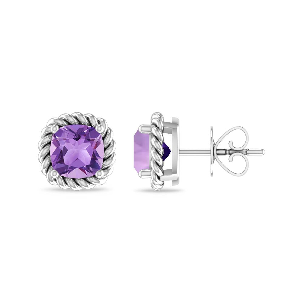 White Gold - Amethyst