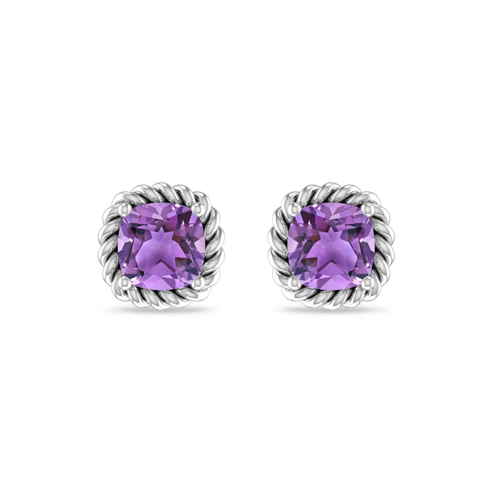White Gold - Amethyst