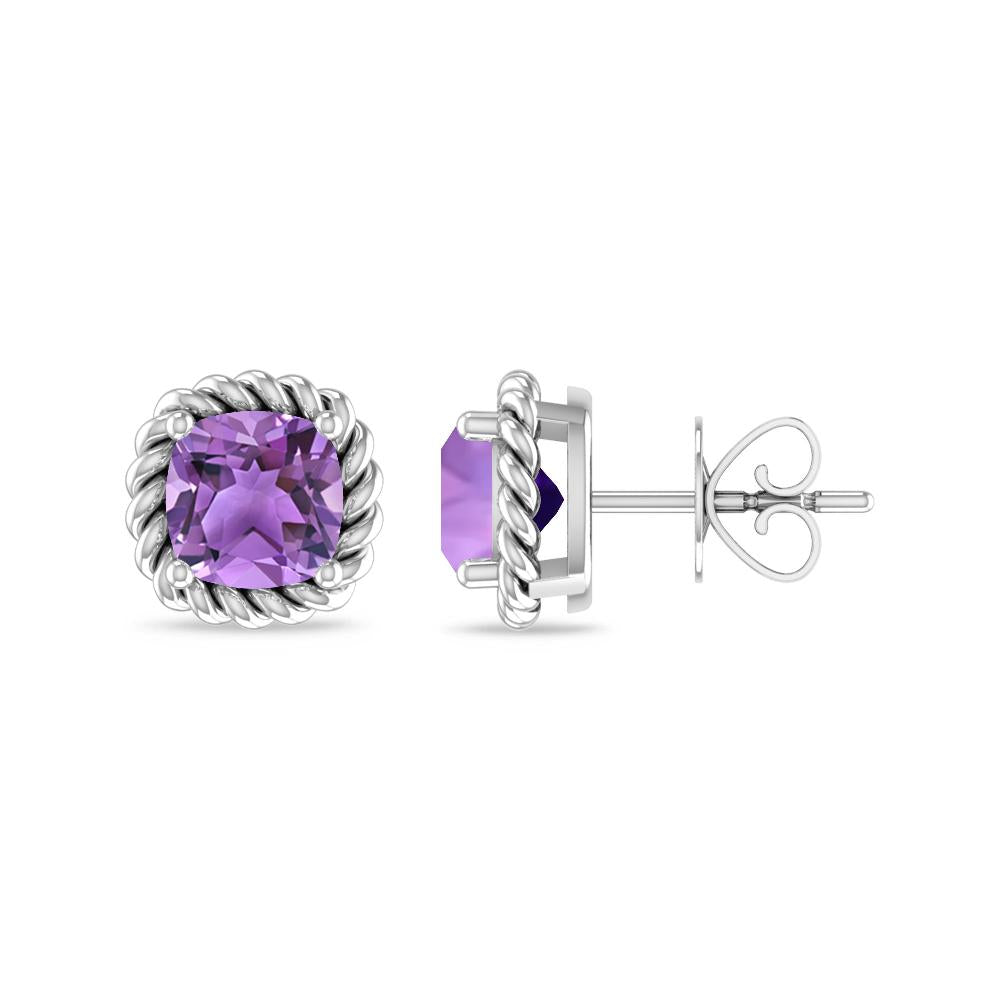 White Gold - Amethyst