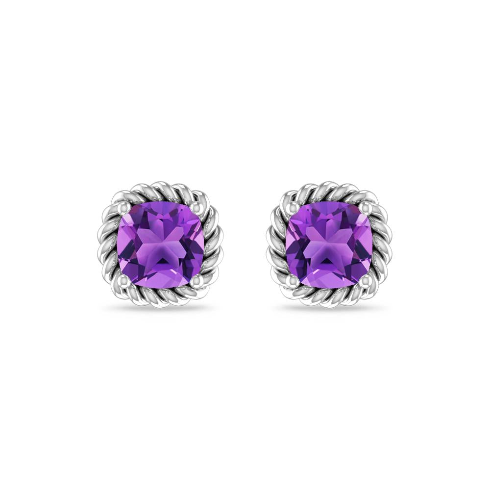 White Gold - Amethyst
