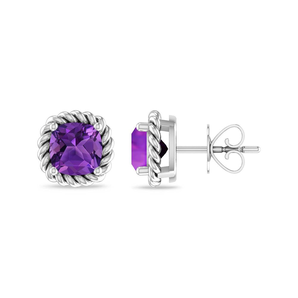 White Gold - Amethyst