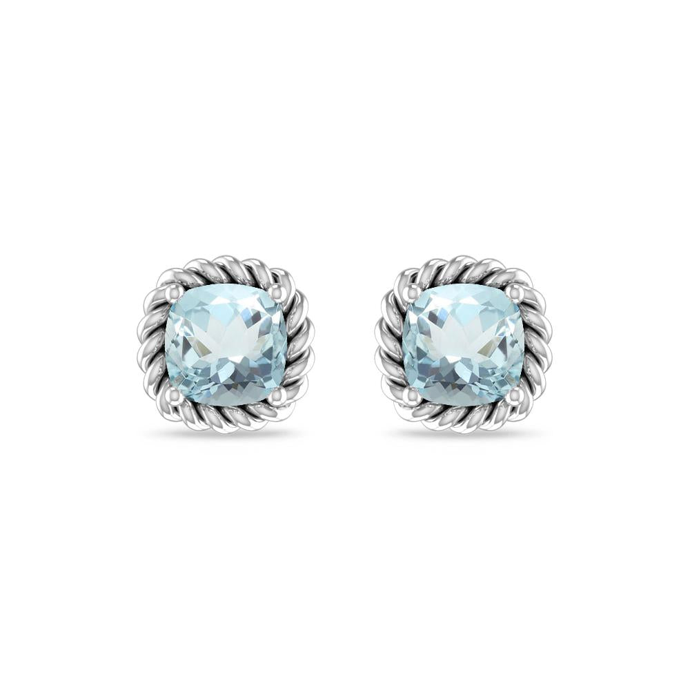White Gold - Aquamarine