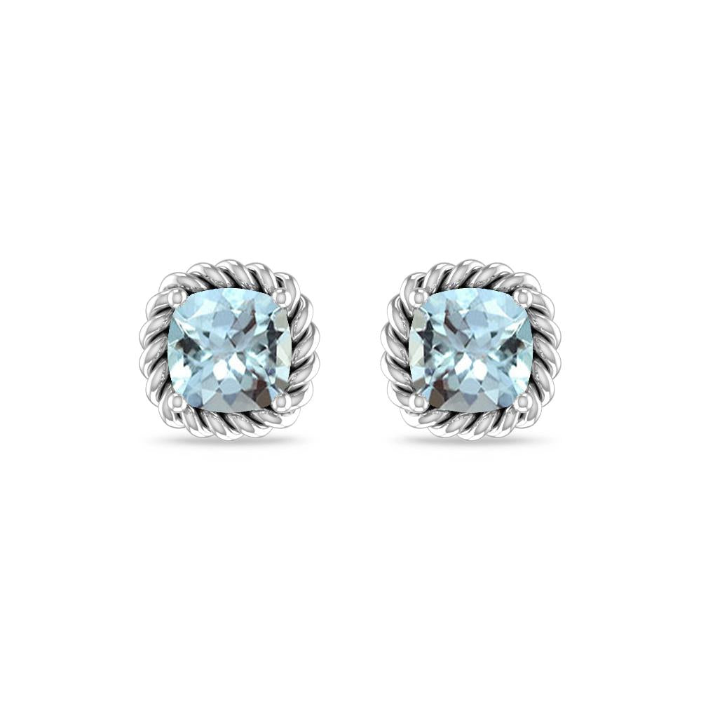 White Gold - Aquamarine