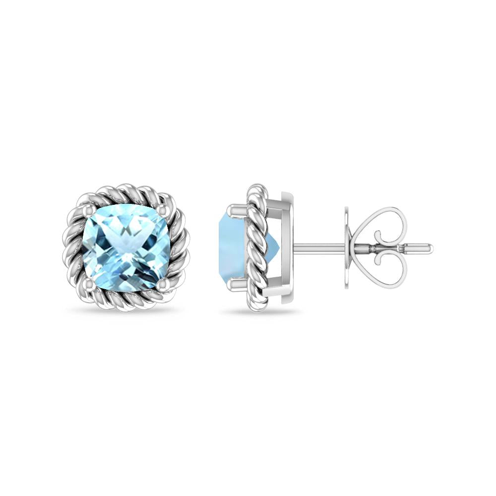 White Gold - Aquamarine