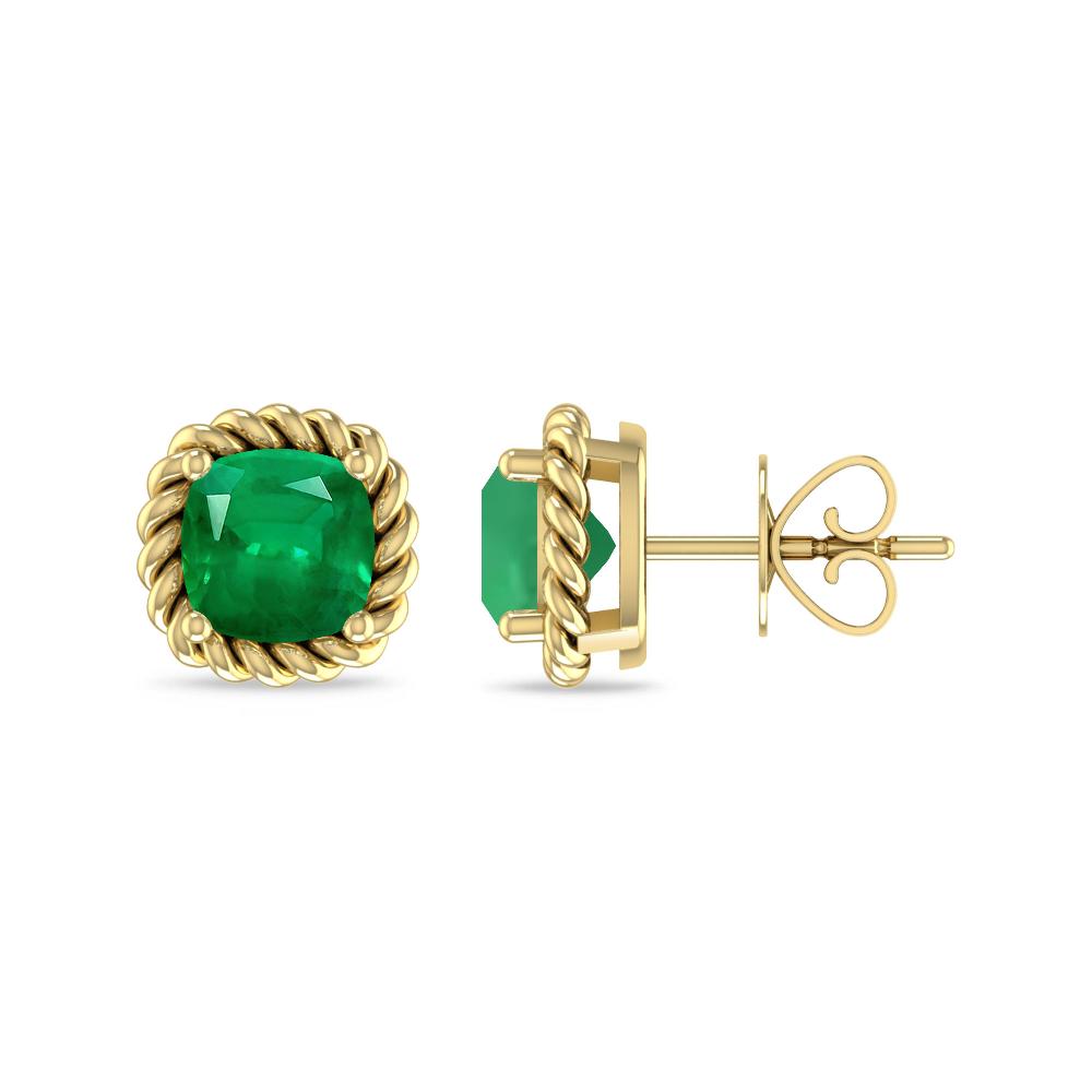 Yellow Gold - Emerald