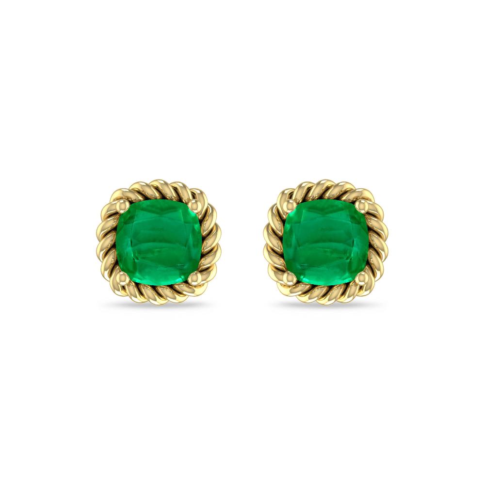Yellow Gold - Emerald