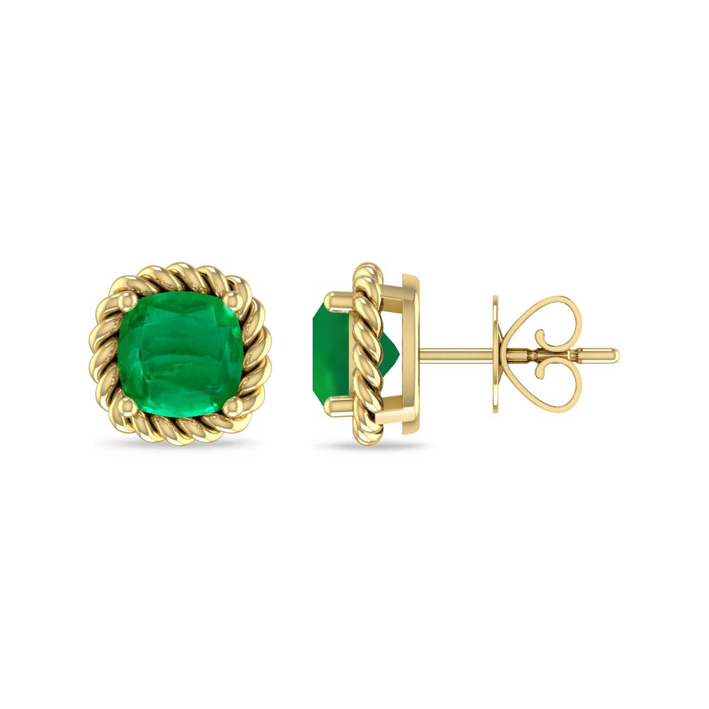 Yellow Gold - Emerald