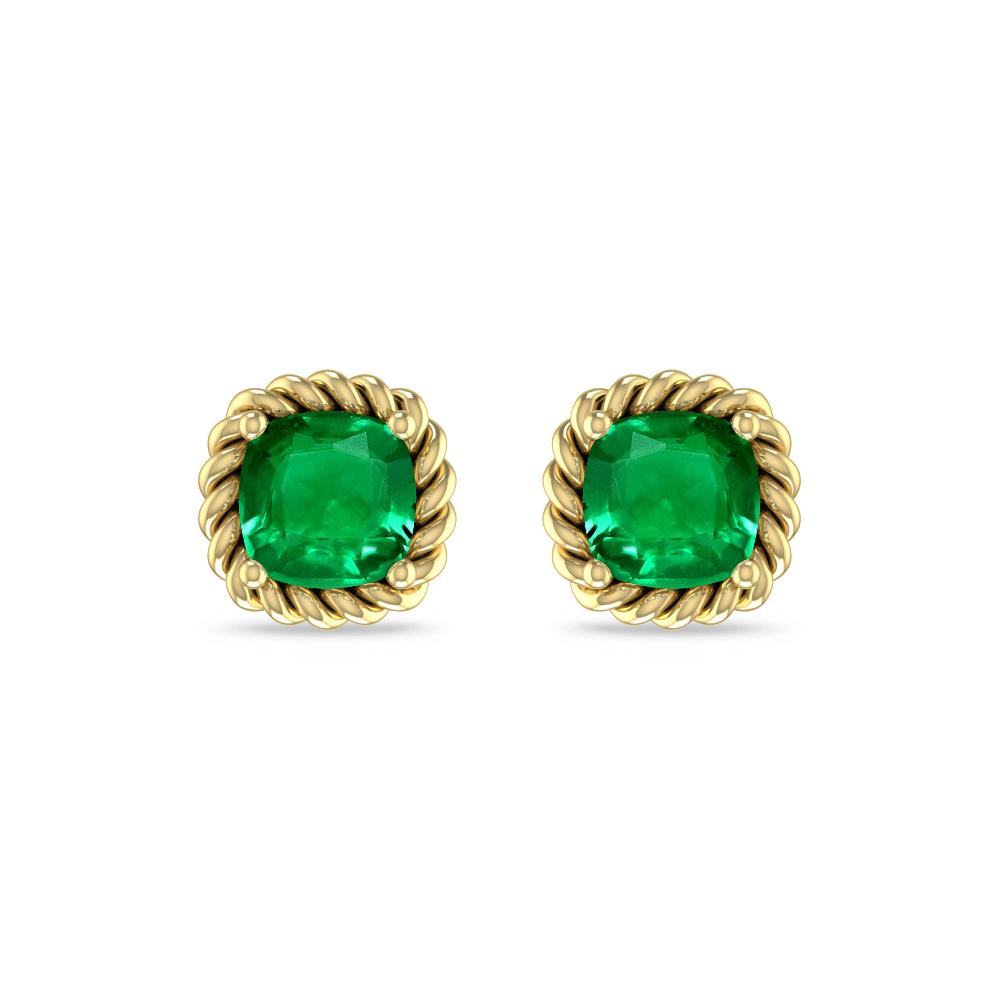 Yellow Gold - Emerald