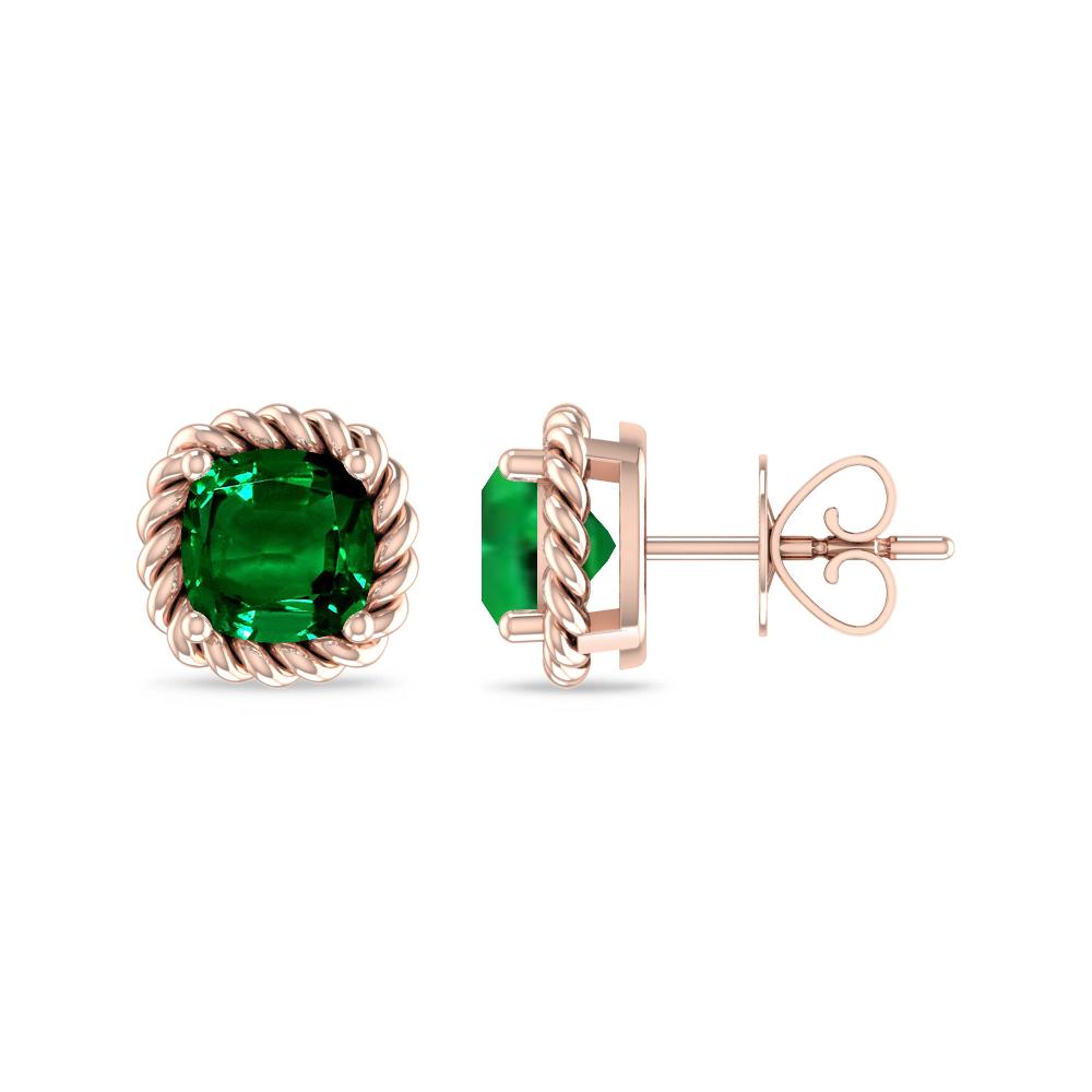Rose Gold - Emerald