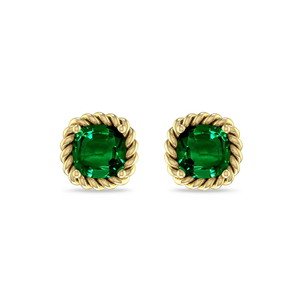 Yellow Gold - Emerald