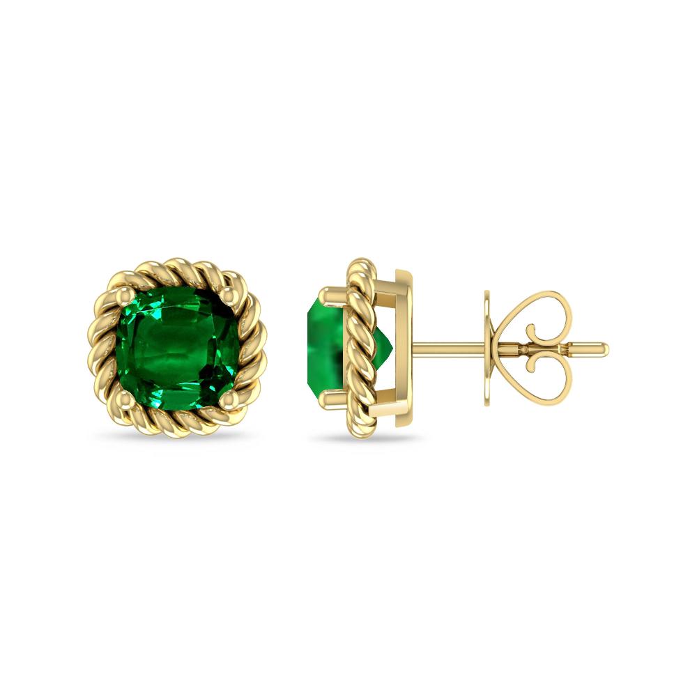 Yellow Gold - Emerald