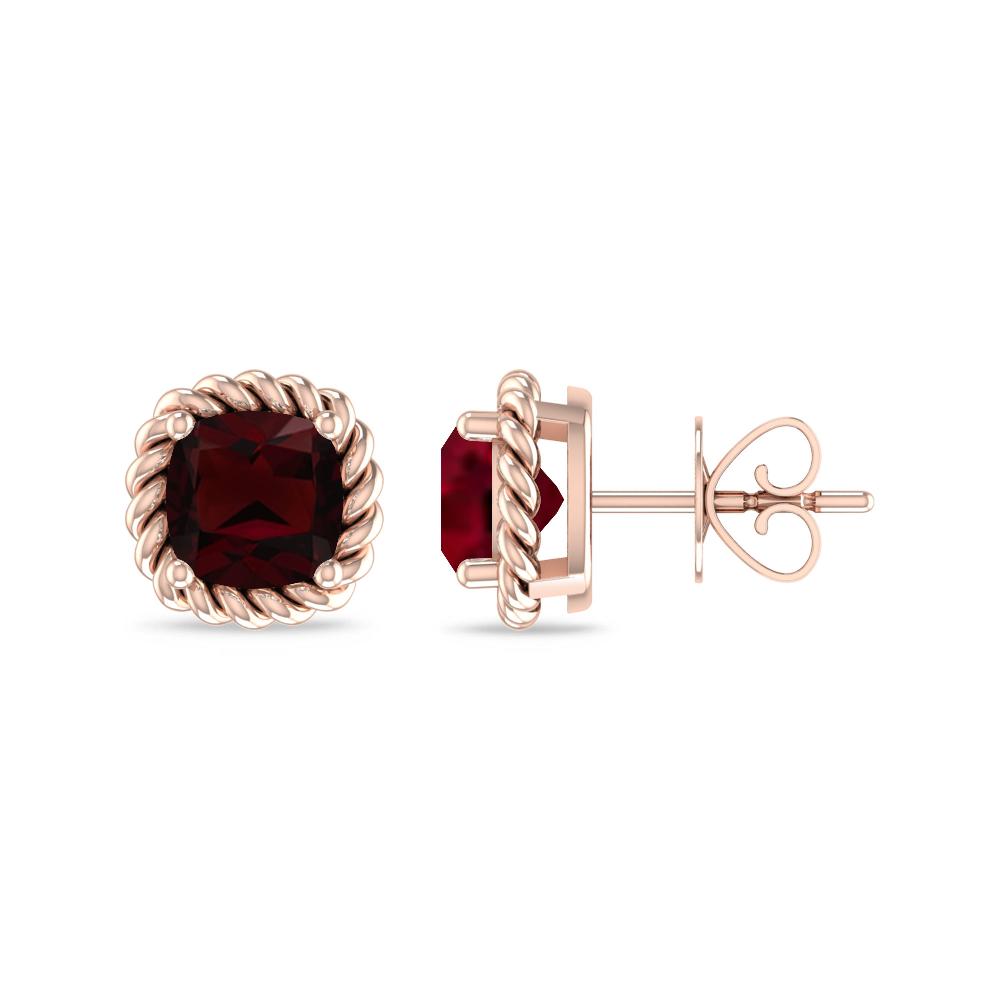 Rose Gold - Garnet
