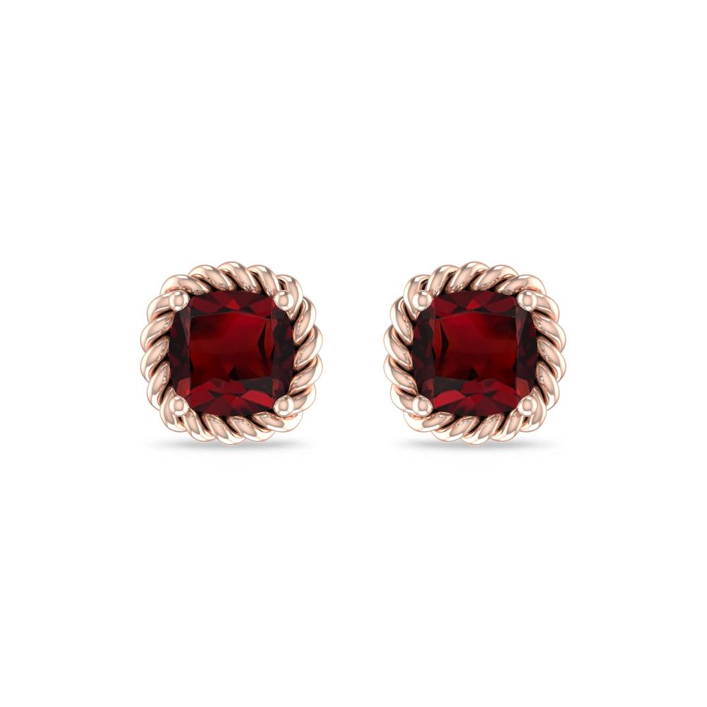 Rose Gold - Garnet