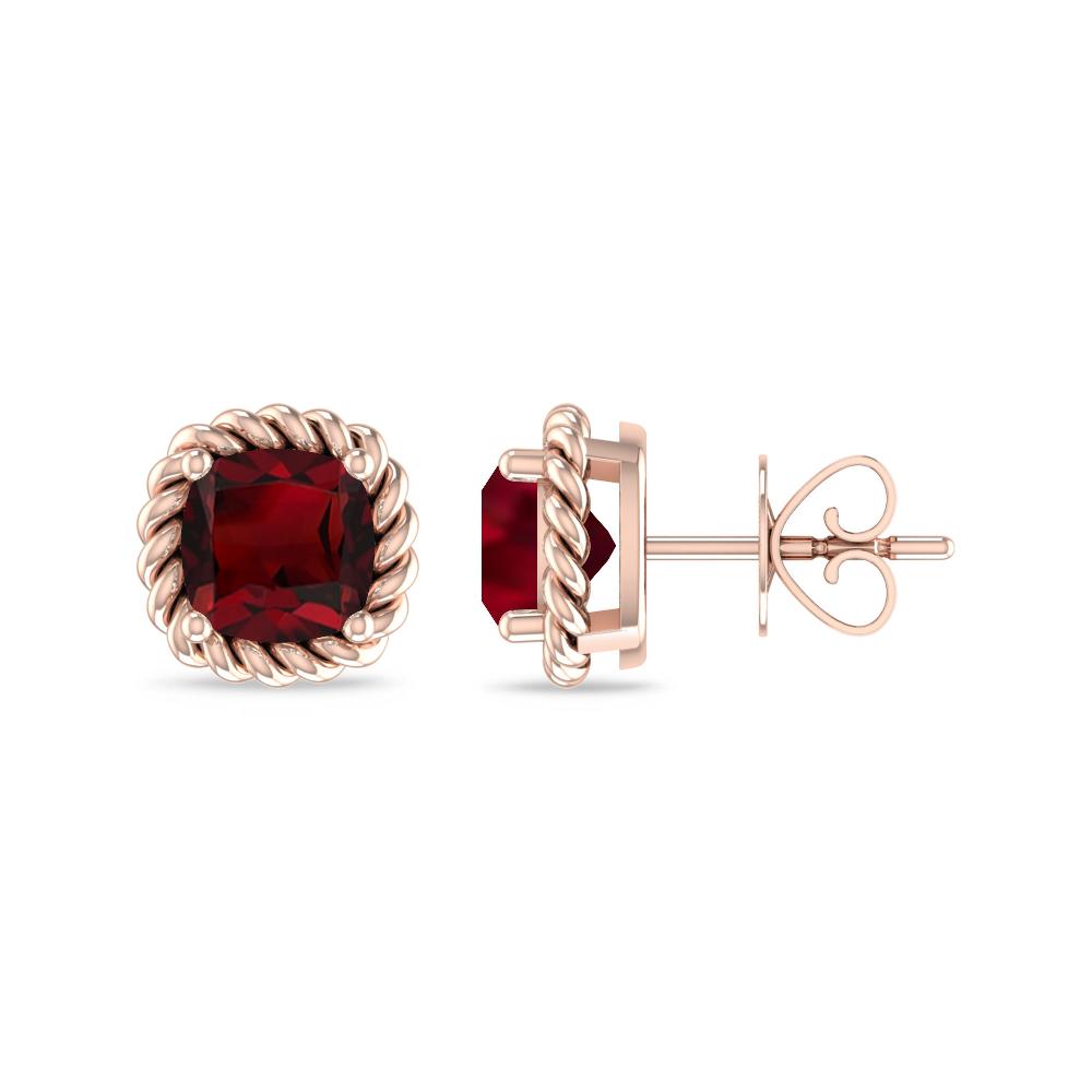 Rose Gold - Garnet