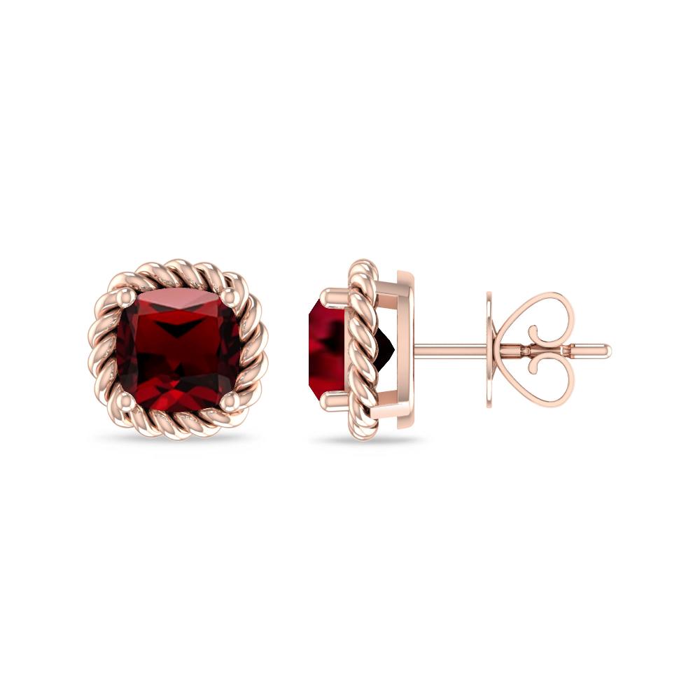 Rose Gold - Garnet