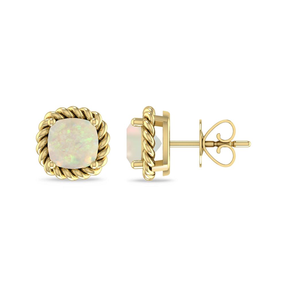 Yellow Gold - Opal