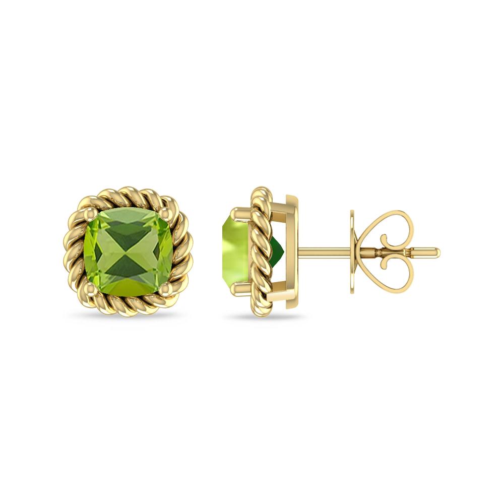Yellow Gold - Peridot