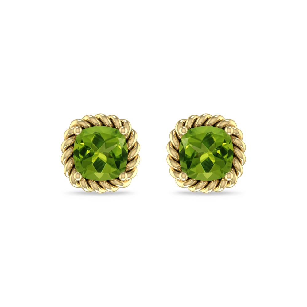 Yellow Gold - Peridot