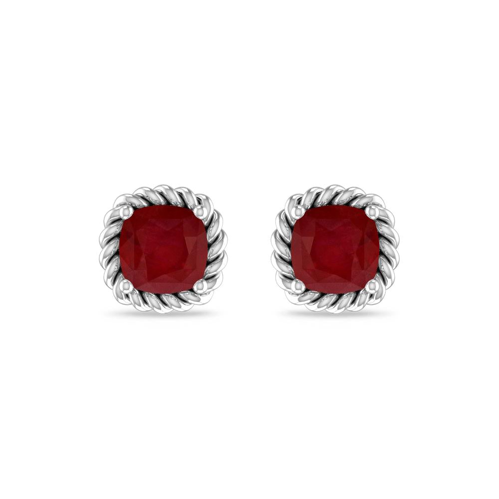 White Gold - Ruby