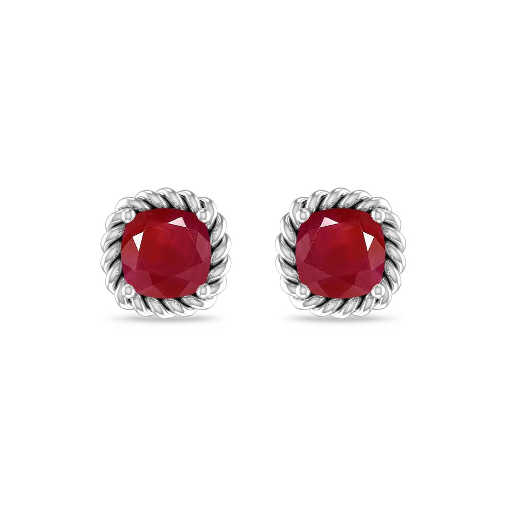 White Gold - Ruby
