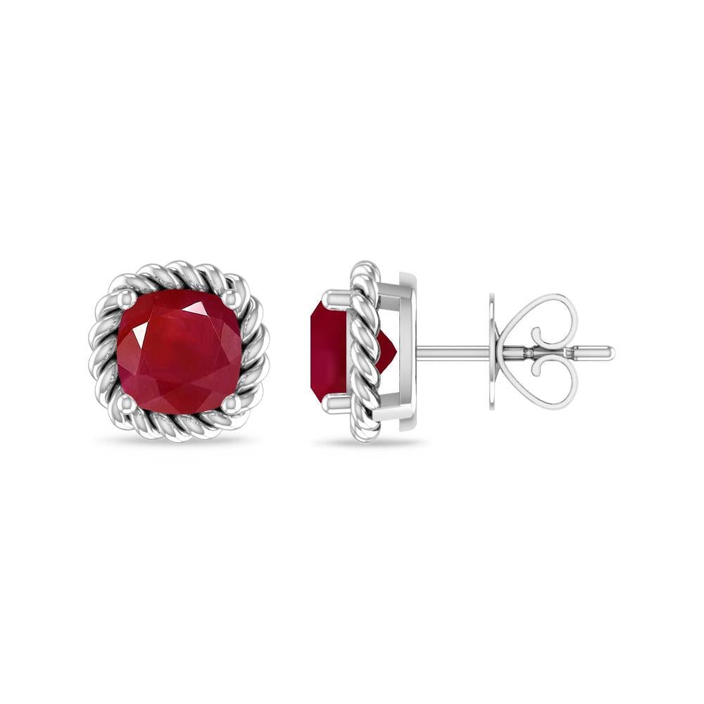 White Gold - Ruby