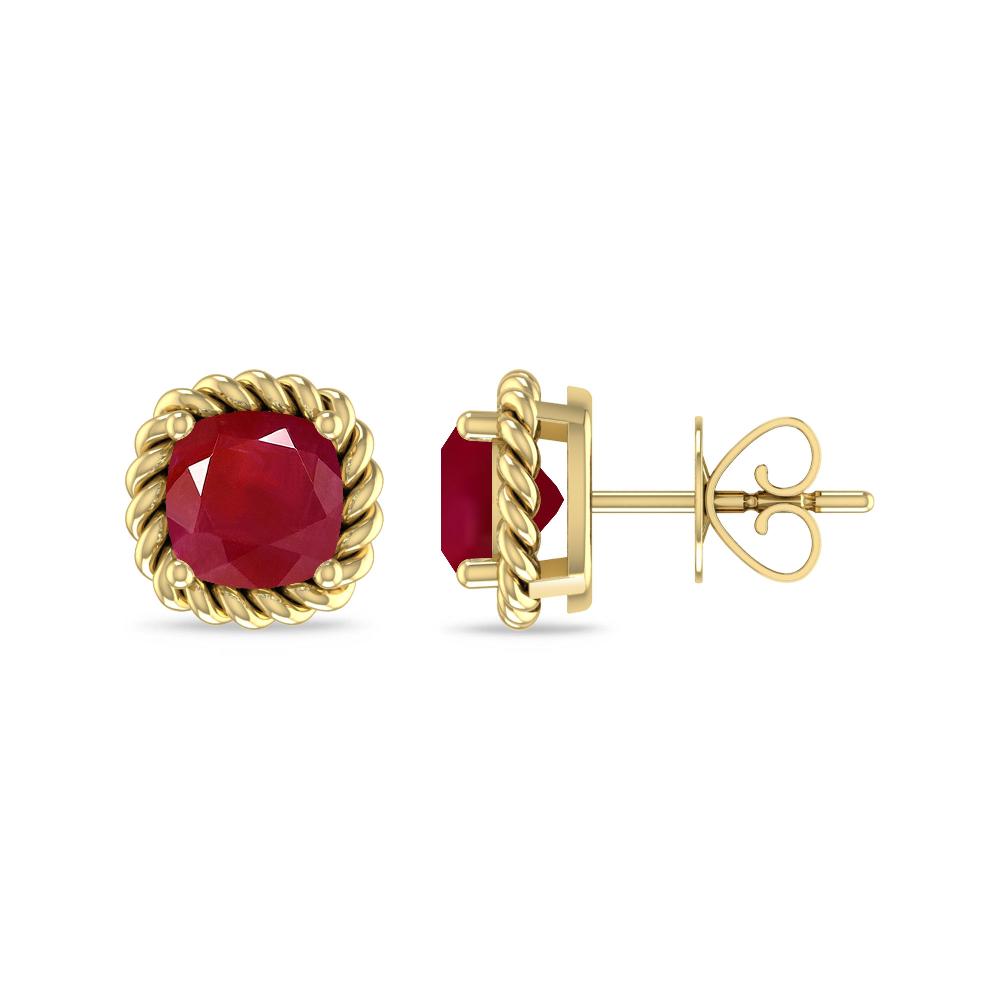 Yellow Gold - Ruby
