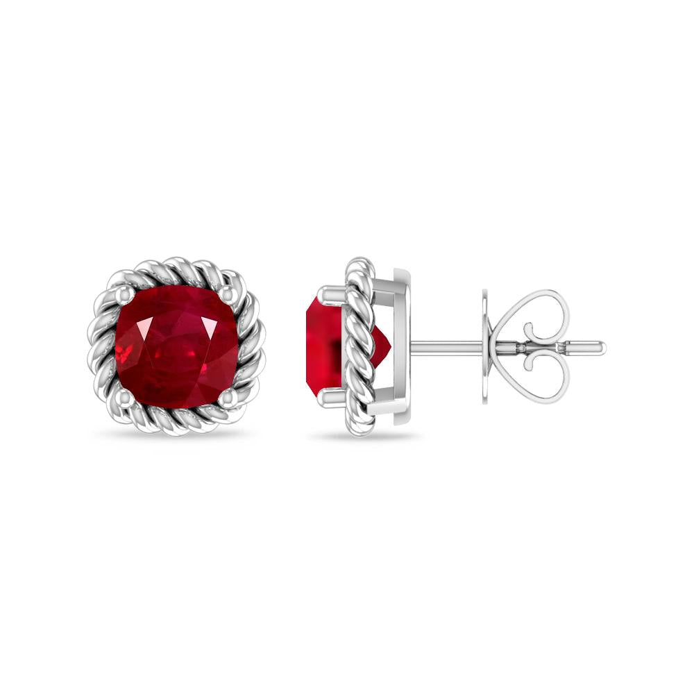 White Gold - Ruby