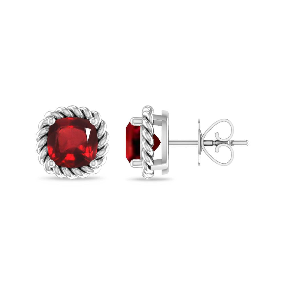 White Gold - Ruby