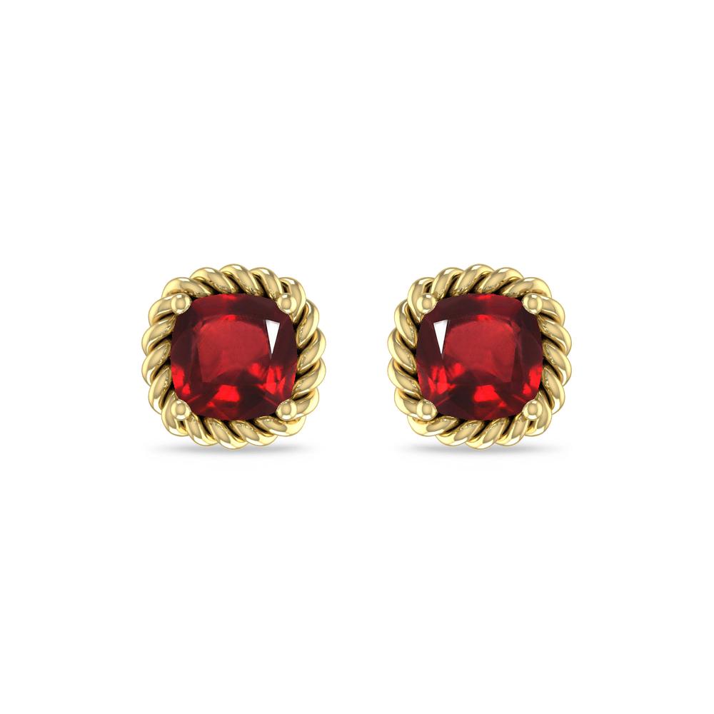 Yellow Gold - Ruby