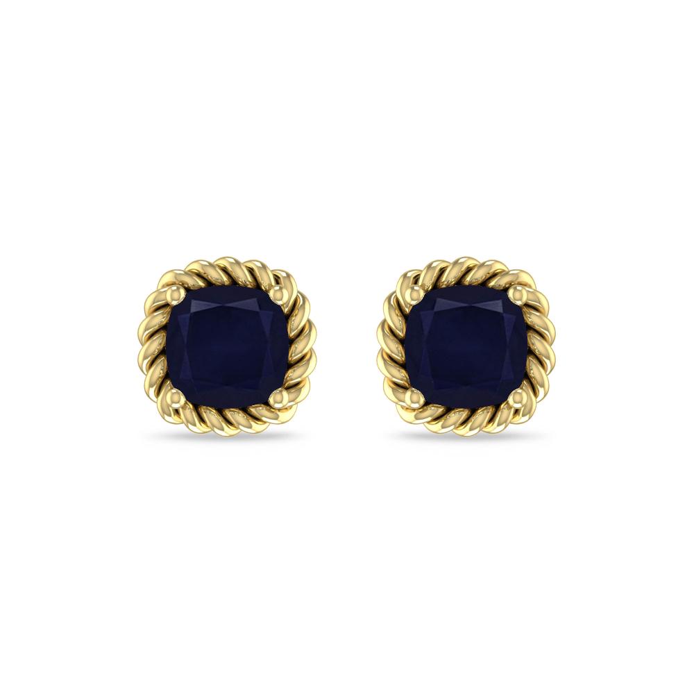 Yellow Gold - Sapphire