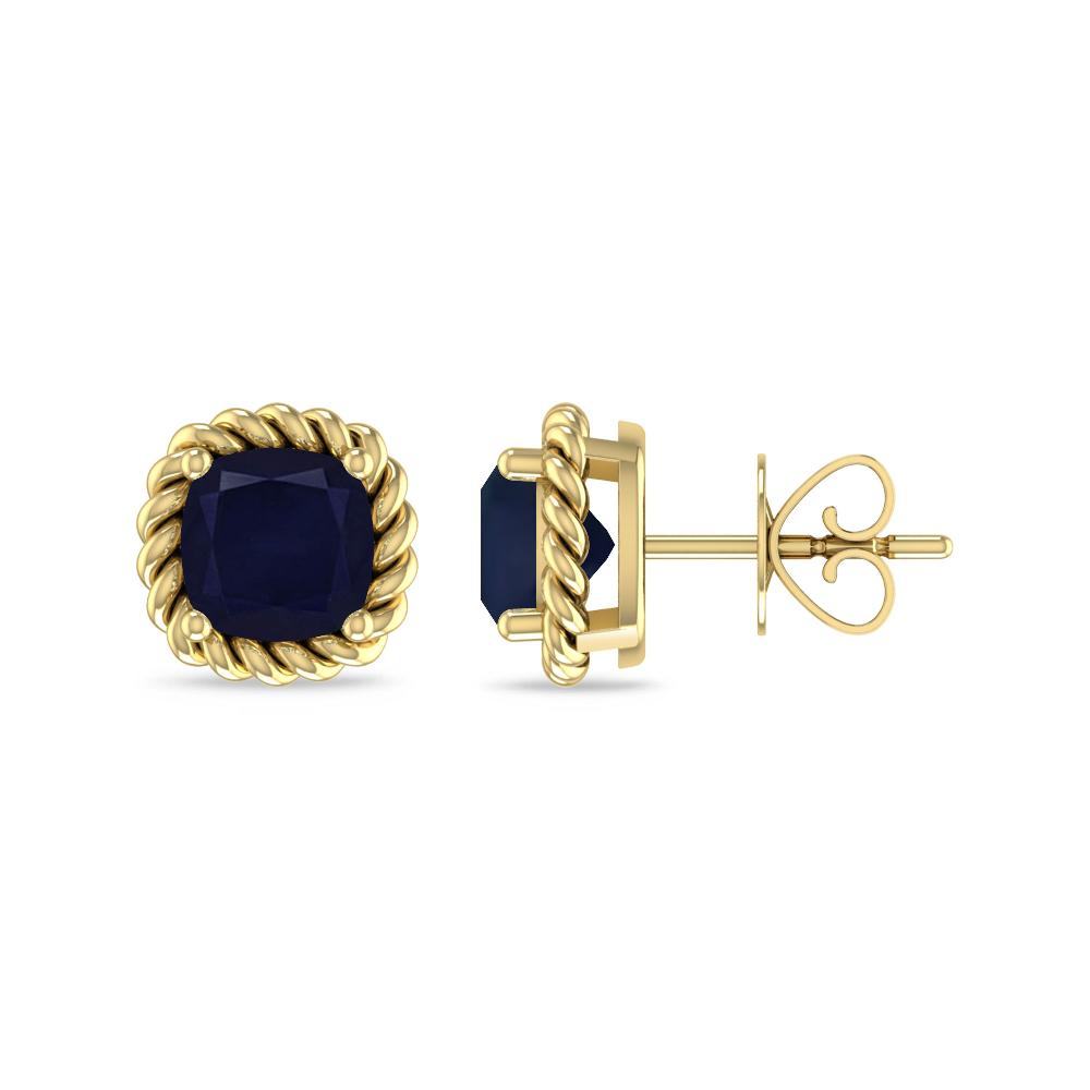 Yellow Gold - Sapphire