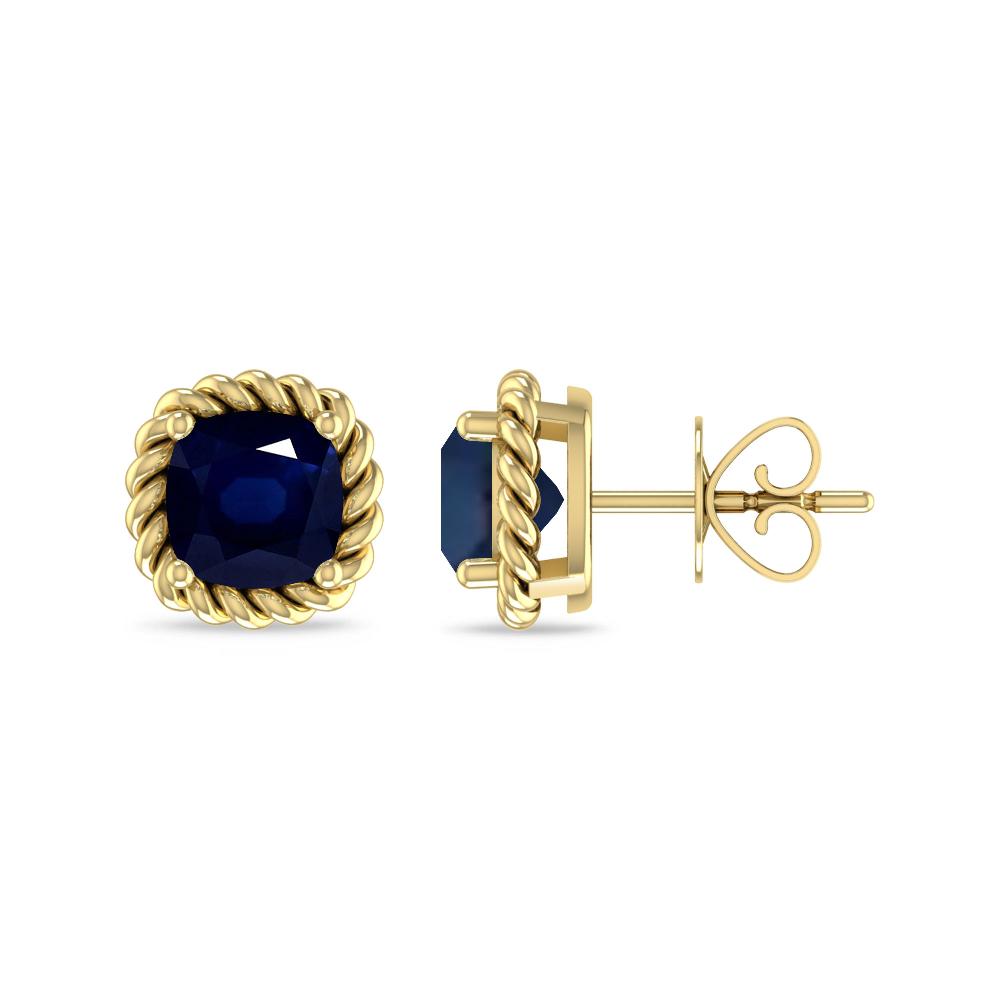 Yellow Gold - Sapphire