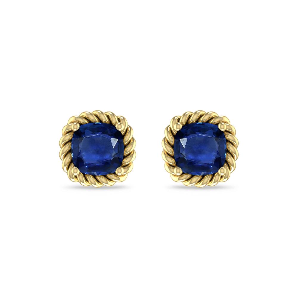 Yellow Gold - Sapphire