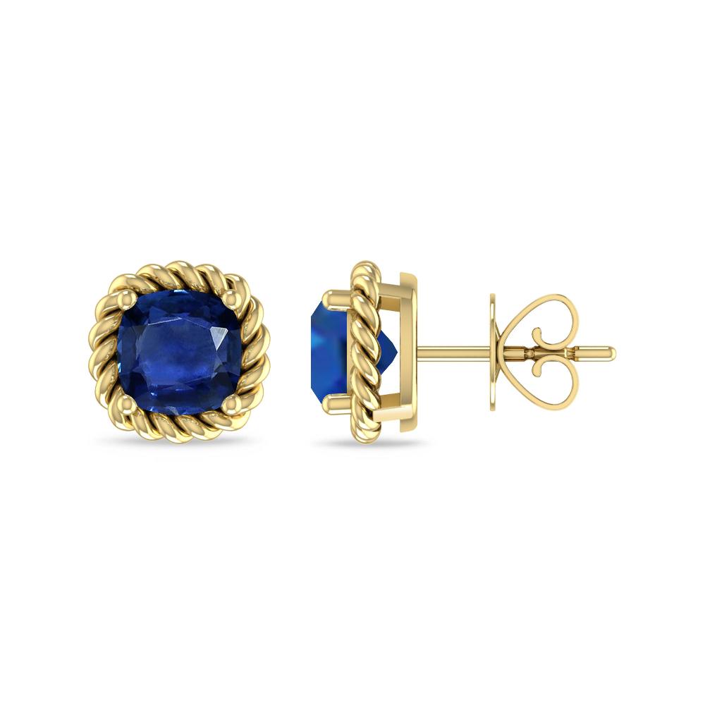 Yellow Gold - Sapphire