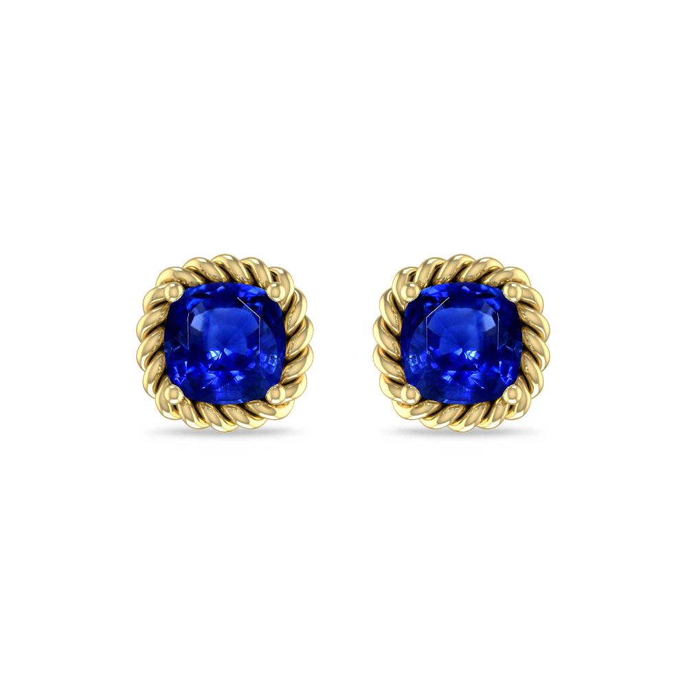 Yellow Gold - Sapphire