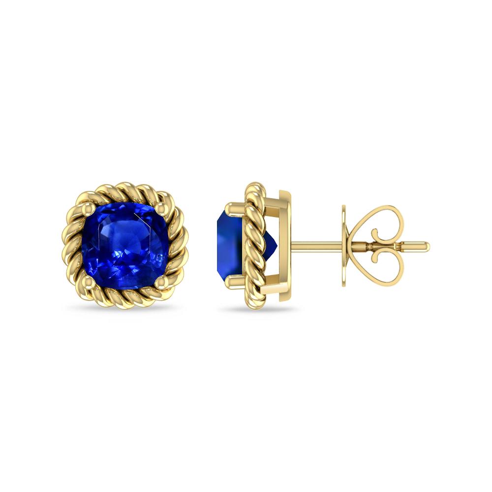 Yellow Gold - Sapphire