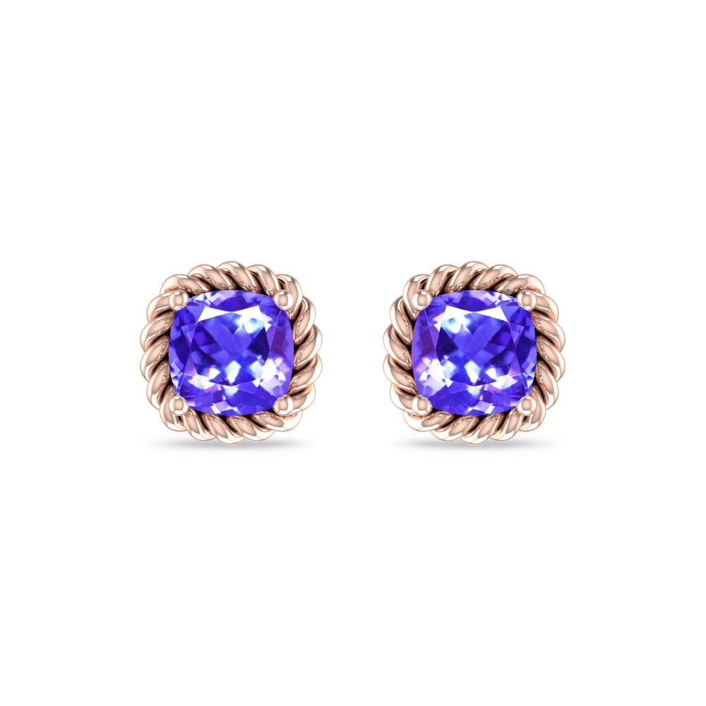 Rose Gold - Tanzanite