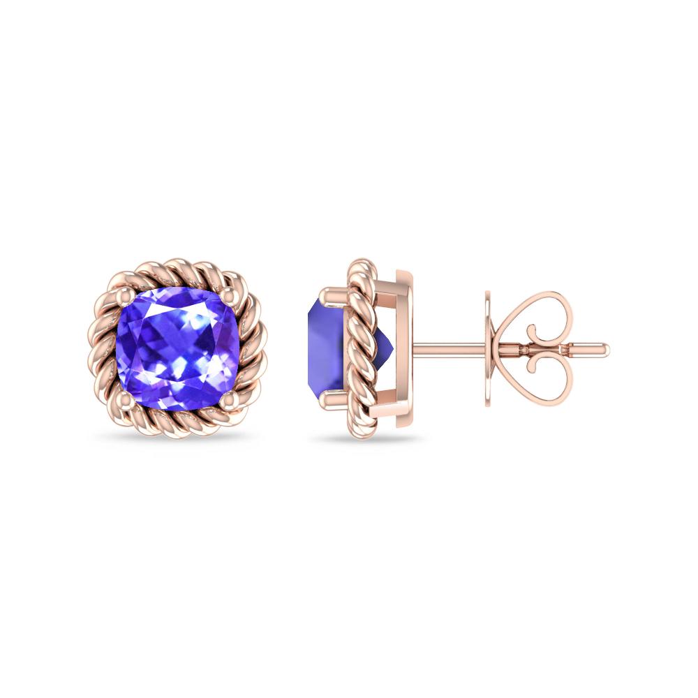 Rose Gold - Tanzanite
