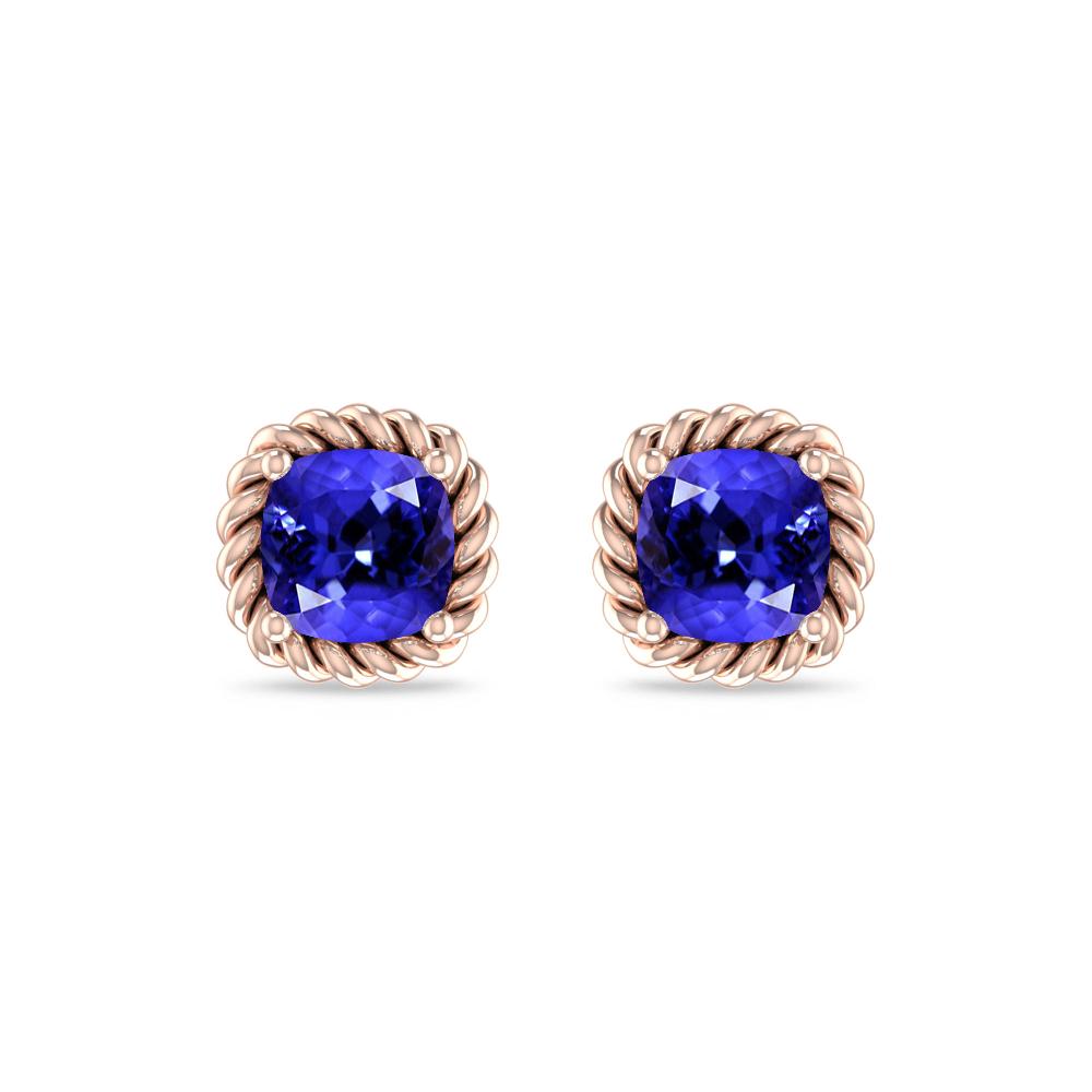 Rose Gold - Tanzanite