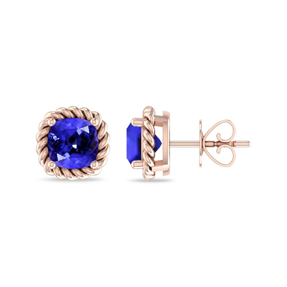 Rose Gold - Tanzanite