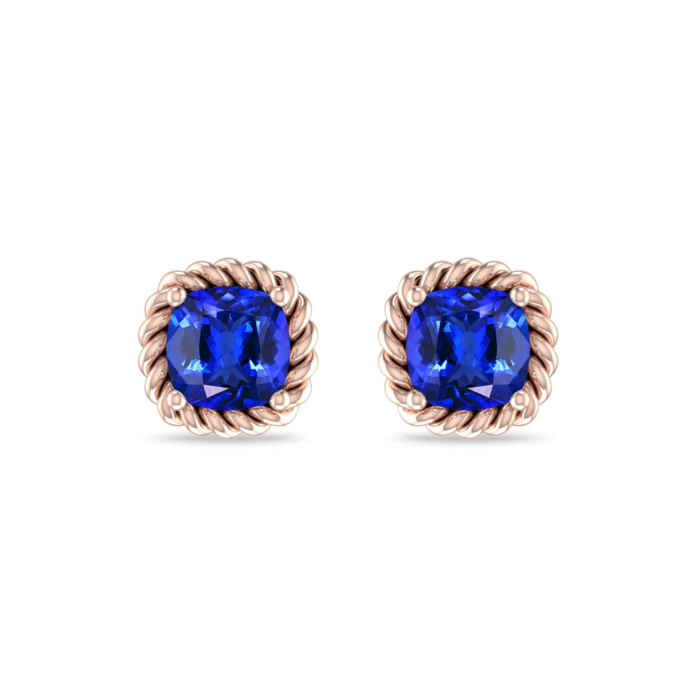 Rose Gold - Tanzanite
