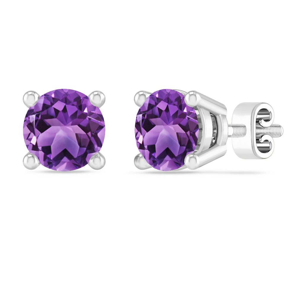 White Gold - Amethyst