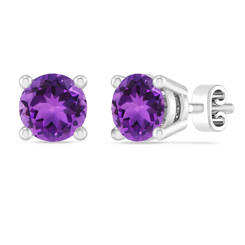 White Gold - Amethyst