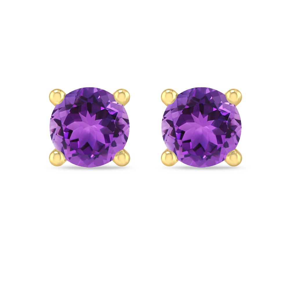 Yellow Gold - Amethyst