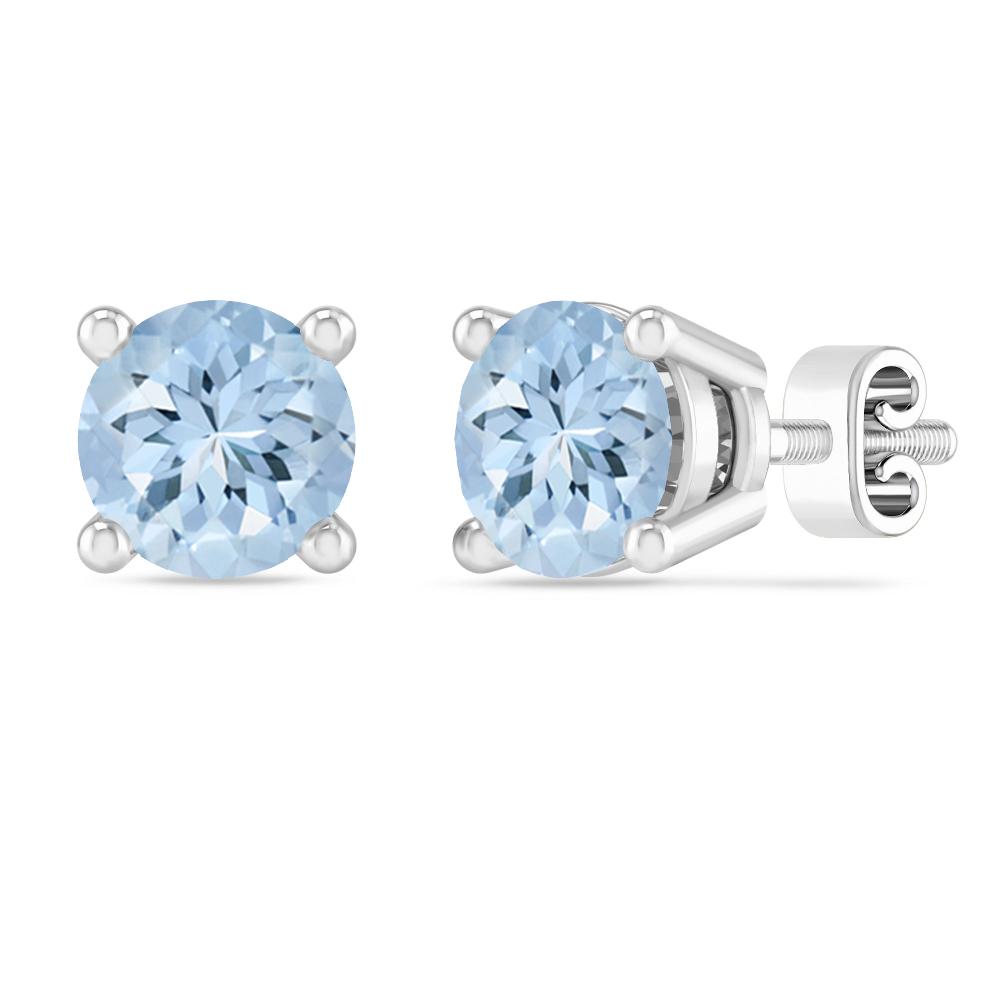 White Gold - Aquamarine