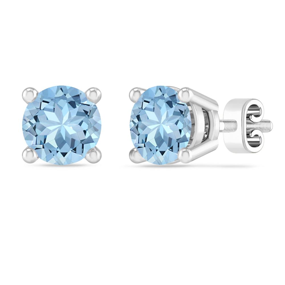 White Gold - Aquamarine